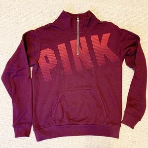 PINK Quarter Zip Pullover